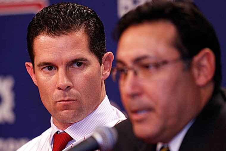 The Phillies are hoping all the moves they've made so far will pay off in 2013, and one of the most important is certainly the addition of Michael Young. (Yong Kim/Staff Photographer)