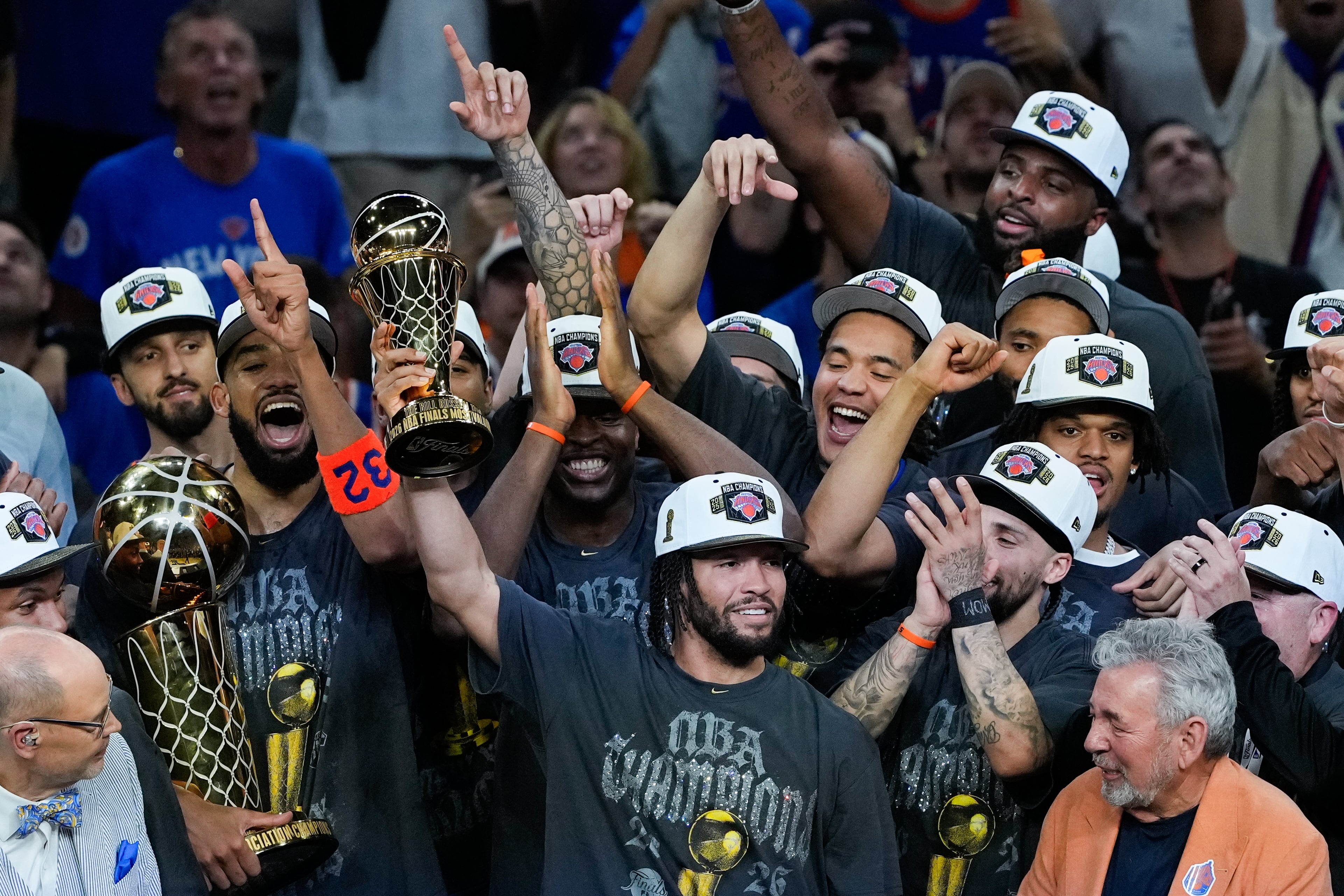 Jalen Brunson bet on himself and bet on the Knicks. A championship and a Finals MVP was his reward