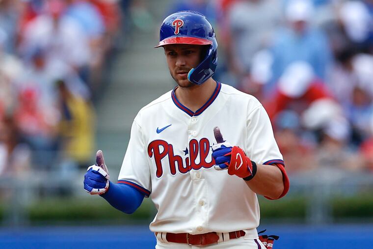 Trea Turner's batting average was up to .248 entering Monday's game in Arizona.