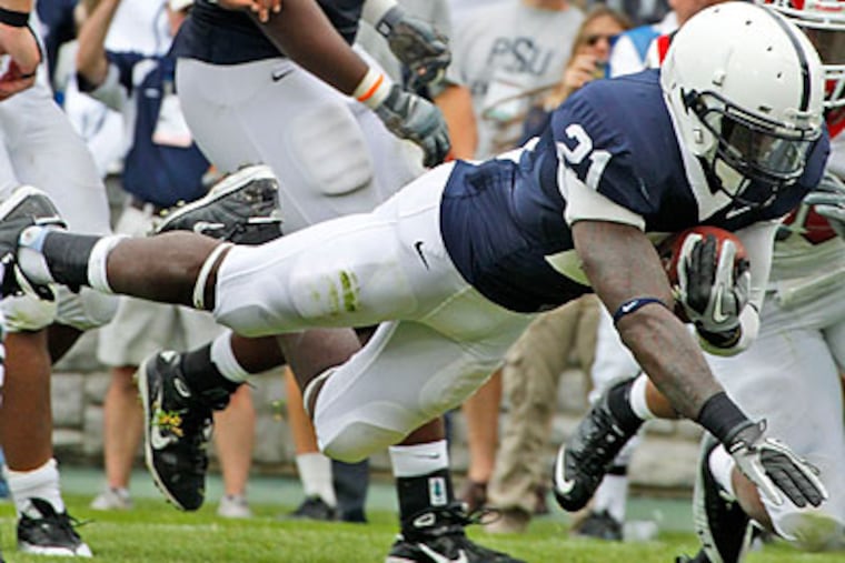 Joe Paterno has admitted he doesn't totally trust Stephfon Green. (Gene J. Puskar/AP)