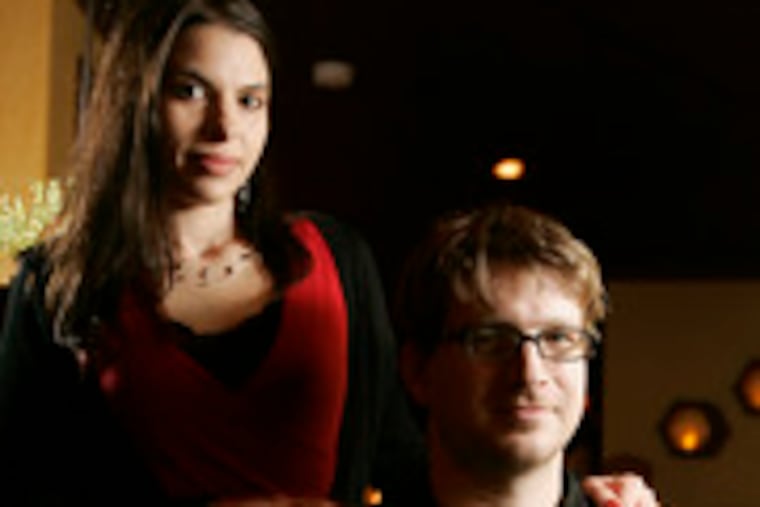 Amy and Joe McAtee , late of the William Penn Inn, have settled into Doylestown with Honey, where he is also the chef, running a fusion-fueled kitchen serving fanciful dishes.