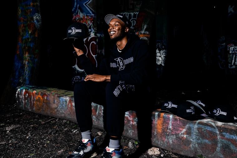 Taron Barnes, a Philly native and stylist, was inspired to venture into fashion from his mom's early lessons on styling.