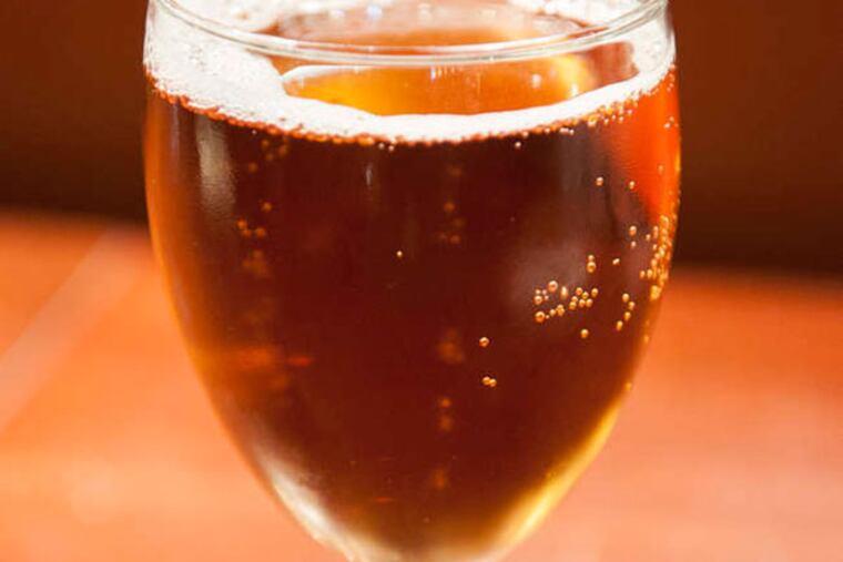 Cherry Pie apple cider from Stone & Key Cellars. MICHAEL PRONZATO / Staff