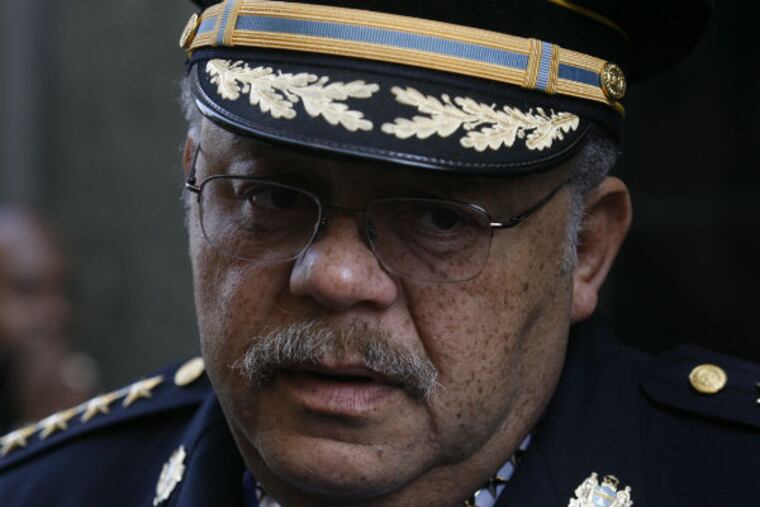 “It is a little early. We haven’t hit the warm weather yet, but we’re moving in the right direction,” Police Commissioner Charles H. Ramsey said this week.