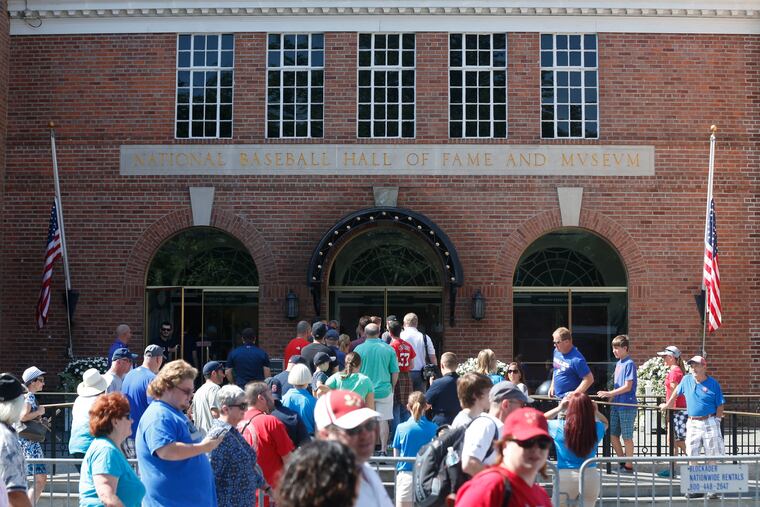 The Baseball Hall of Fame.