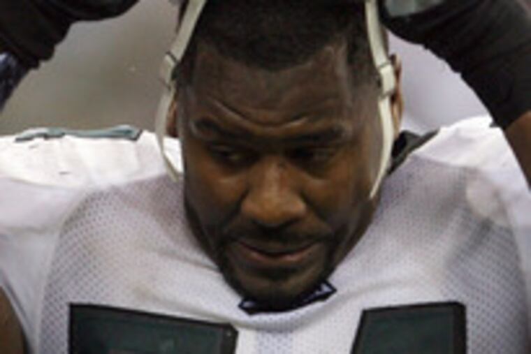 The Eagles' Jeremiah Trotter knows that a growing number of people believe his best days are behind him.