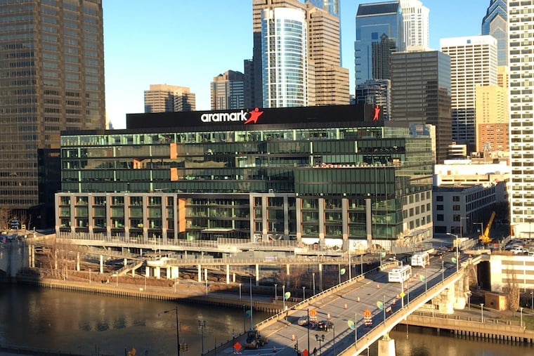 Aramark recently moved 1,200 employees to its new corporate headquarters at 2400 Market St.