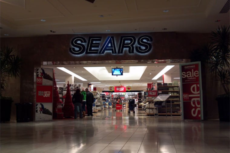 Sears in the King of Prussia Mall.