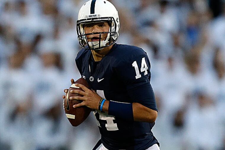 Penn State quarterback Christian Hackenberg. (Gene J. Puskar/AP)