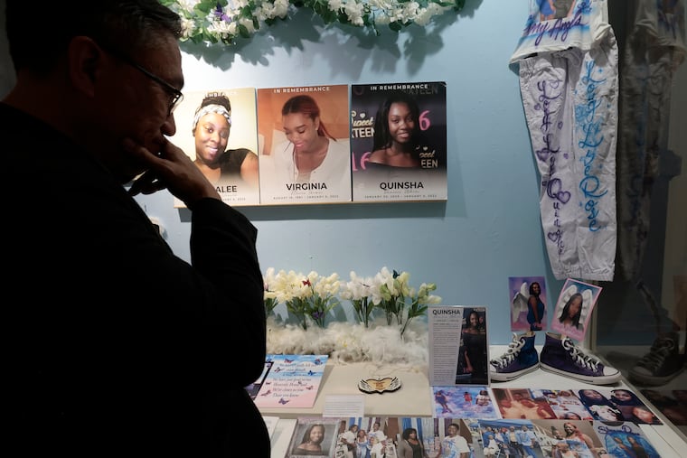 Exhibit co-coordinator Tu Huynh talks about the new public exhibit at City Hall to memorialize the Fairmount fire victims. Huynh said the exhibit, which was 11 months in the making, “was the hardest thing he has ever done."