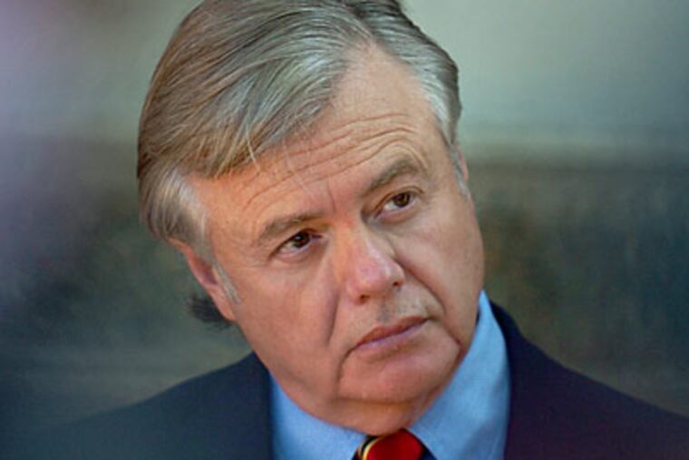 State Sen. Vincent J. Fumo’s defense lawyer told a jury Tuesday that notes from an FBI interview suggested Frank D. Wallace did personal work as a favor. (Clem Murray/Staff file photo)