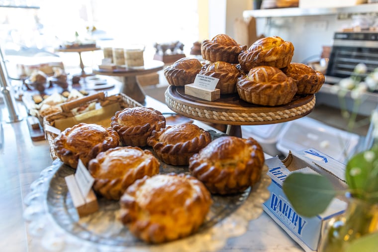 A glimpse at pastry counter inside Kouklet, 1647 Passyunk Ave. Phila and Rachel Lorn are regulars at the Brazilian bakery.