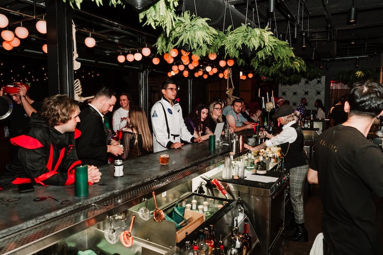 Halloween parties are popping up all over the city, including at the Stratus Rooftop Lounge.