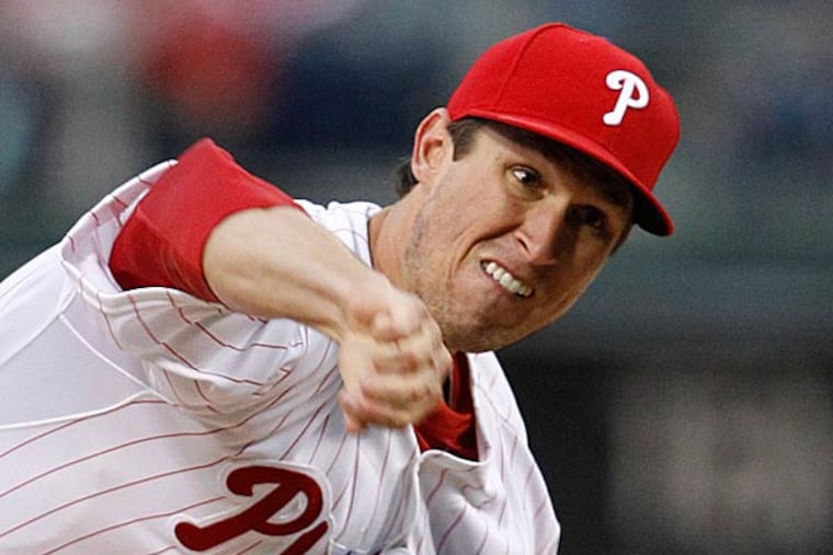 Jonathan Pettibone was perfectly happy with the no decision in the Phillies' 3-2 win and his father was thrilled with the performance, too. (Ron Cortes/Staff Photographer)