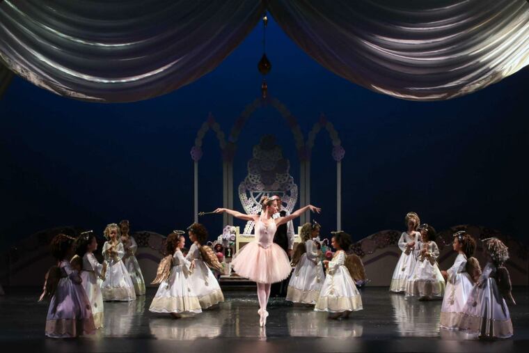 Cast of the Brandwine Ballet production of "The Nutcracker."