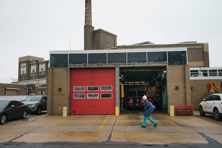 The Engine 10/Ladder 11 fire station at 12th and Reed would be moved around the corner, next to the Fleet Management building, and replaced by an apartment house.