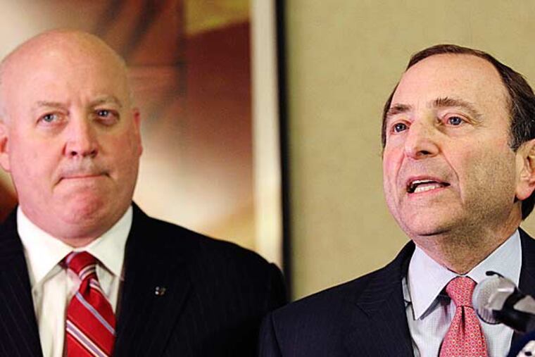 The NHL extended their latest offer to the NHLPA Friday. (Mary Altaffer/AP)