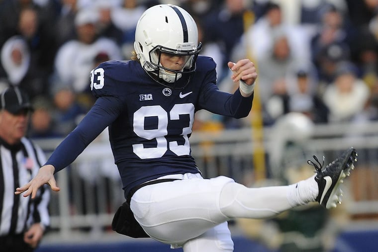 Penn State punter Blake Gillikin pinned Rutgers deep in its own territory in last year's meeting.