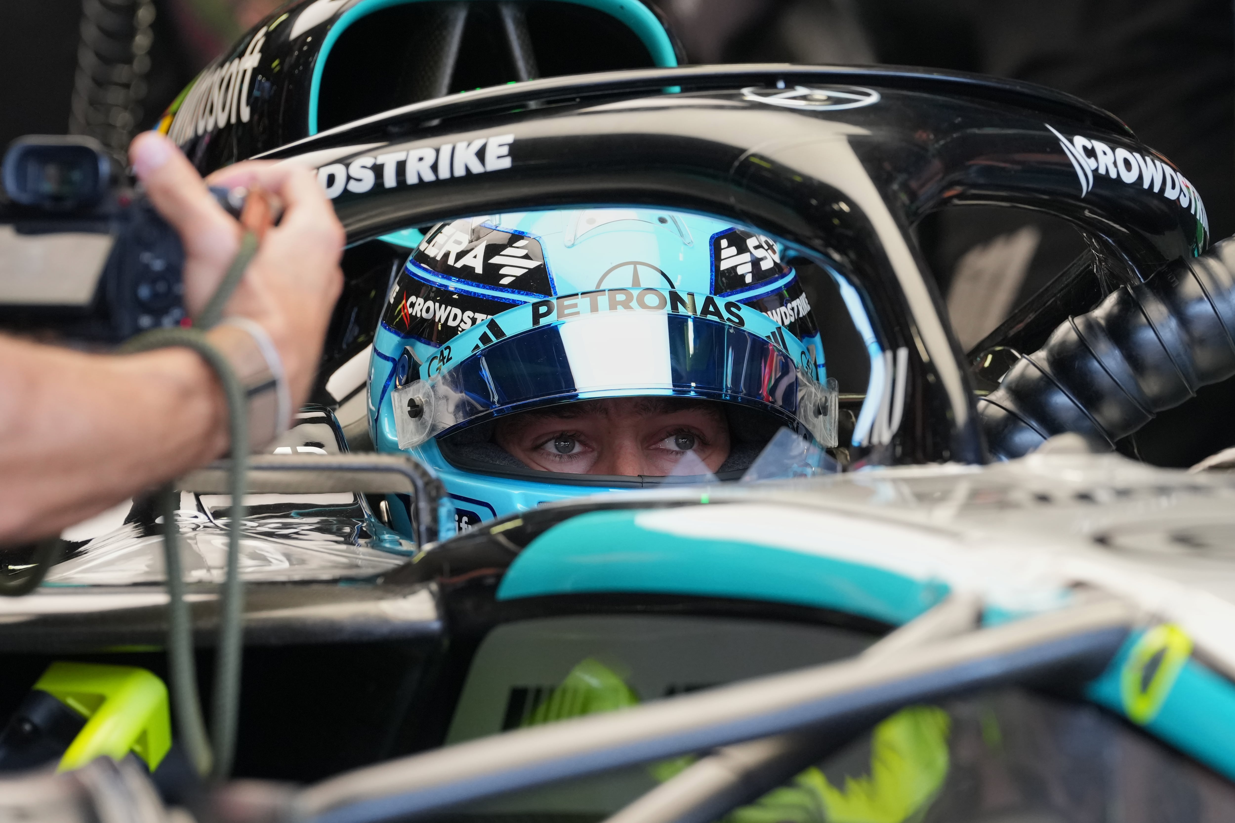Russell aims to trim Antonelli's F1 lead at Italian GP, but starts behind surprise polesitter Gasly