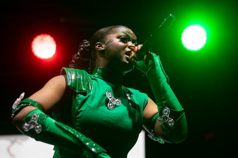 Philly's own Tierra Whack performs at the Made in America festival in September 2019.