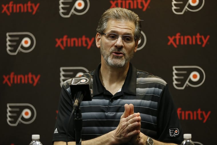 Flyers GM Ron Hextall is hoping for a stellar stretch run by Michal Neuvirth.