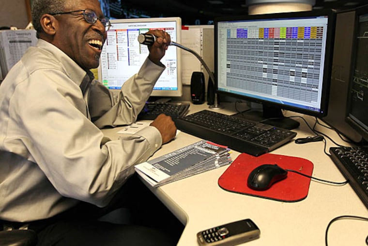 Alvin Elliott, a SEPTA announcer, has been called everything from Barry White to James Earl Jones to the voice of God by commuters who hear his voice. (David Maialetti / Staff Photographer)