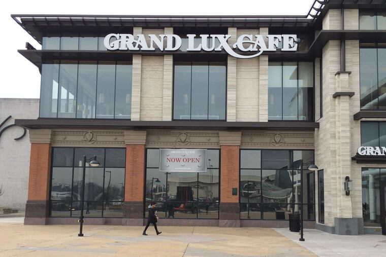 Mistral will occupy the space below Grand Lux Cafe at the King of Prussia Mall.