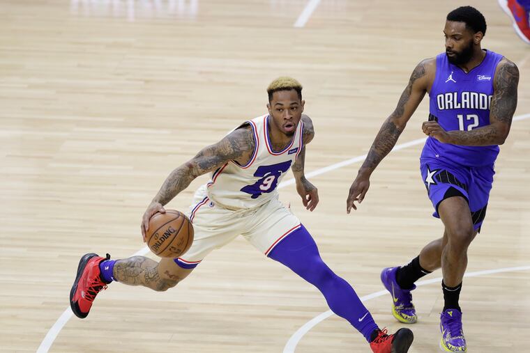 Rayjon Tucker recently signed his second two-way deal with the Sixers.