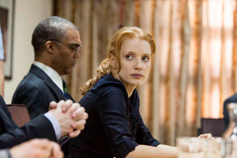 Jessica Chastain stars in "Zero Dark Thirty."