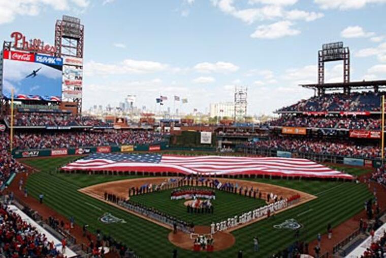 "We think the Year 2026 is a pretty special time for this city and our country," David Montgomery said. (Ron Cortes/Staff Photographer)