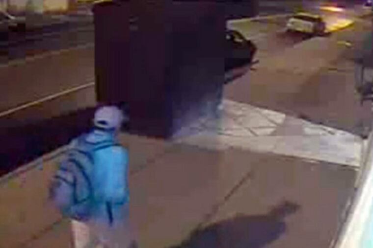 Pcop21. Police video showing Police officer Moses Walker Jr. walking home after work wearing plain clothes.