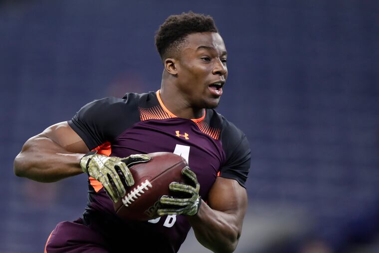 Corey Ballentine participated in the NFL draft combine.