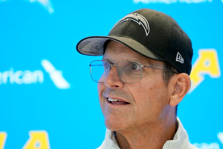 Jim Harbaugh, the former Michigan coach who's now the head coach of the Los Angeles Chargers, received a four-year show-cause order from the NCAA for violations the organization says Harbaugh committed while with the Wolverines.