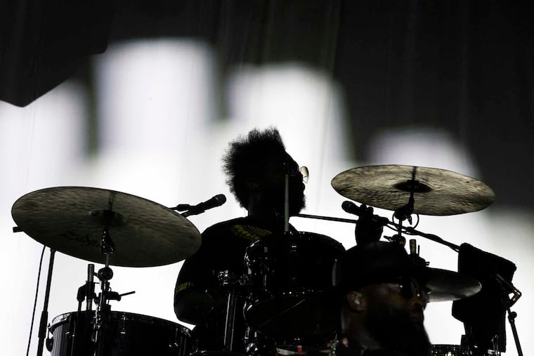 Amir “Quest Love” Thompson and the Roots perform at the 10th annual Roots Picnic, an all day affair featuring The Roots, Pharrell, Solange, and many others, at the Festival Pier on Penn's Landing Saturday, June 3, 2017.
