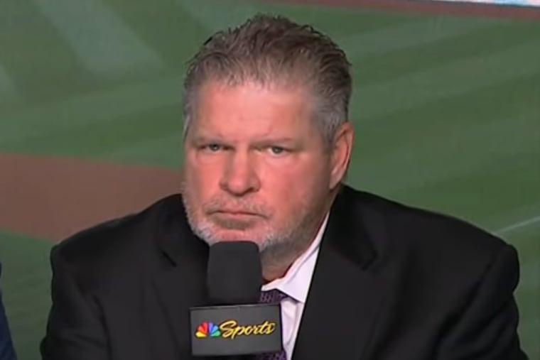 John Kruk will be back in a suit for Sunday's Phillies-Yankees game on NBC's "Sunday Night Baseball."