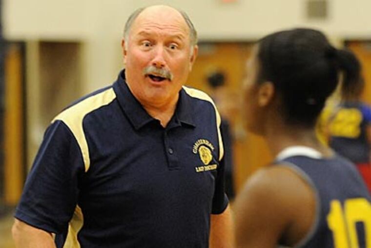 Bob Schaefer took over as head coach of the Cheltenham girls' basketball team in 1981. (Clem Murray/Staff Photographer)