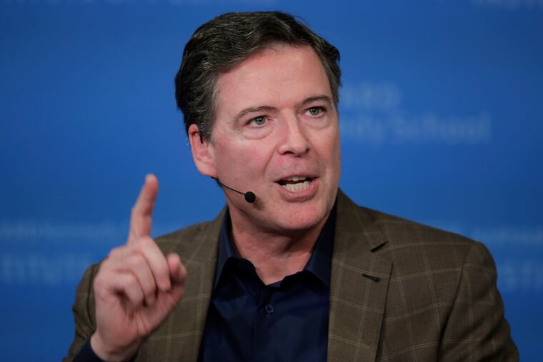 Former Director of the Federal Bureau of Investigation James Comey