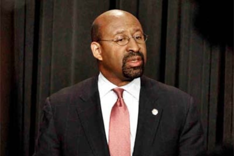 Nutter at 6ABC after urging residents to support new revenue for schools.