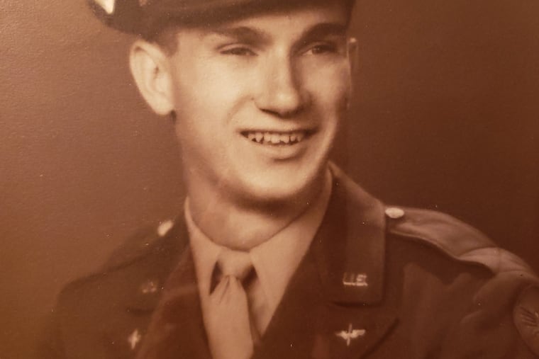 Morris Schwartz in Army uniform.