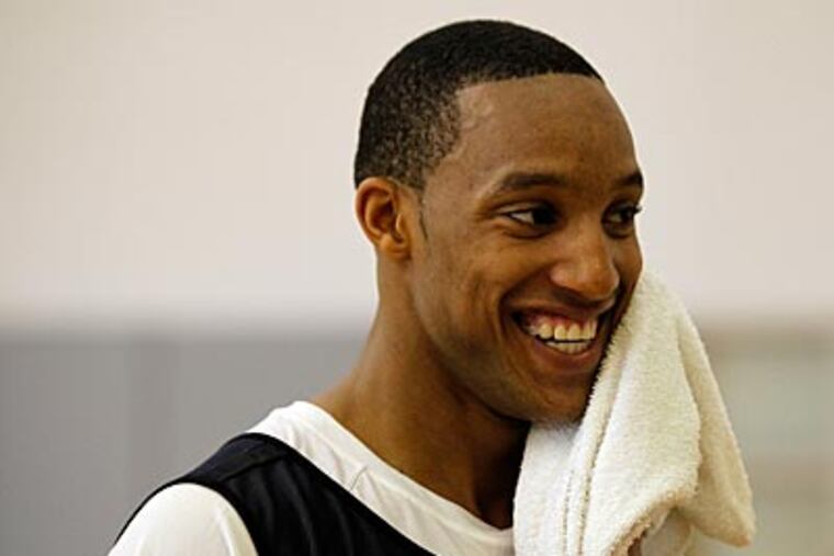 Evan Turner visited the 76ers today for his only workout before the NBA draft. (Yong Kim / Staff Photographer)