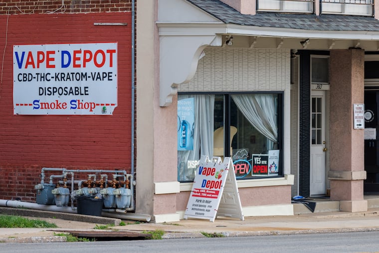 Kratom is sold at many stores in the region and across the country, including the Vape Depot in Haverford.