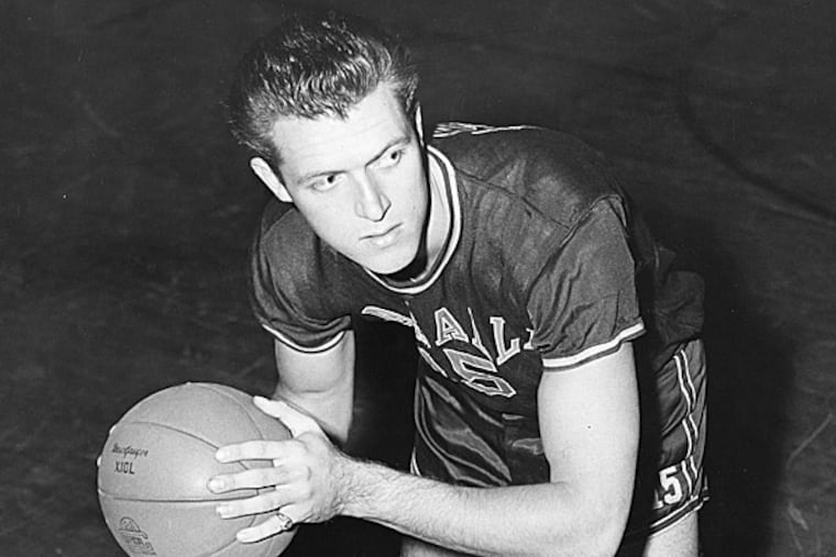 Tom Gola at La Salle in 1954. (Photo credit: Al Deans)