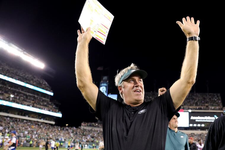 Doug Pederson's aggressiveness when it comes to calling plays could be scaring other teams into doing the same.