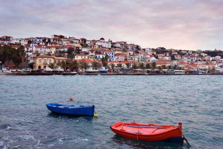In the town of Koroni, the Liacourases “have a home away from home, and a sea to ourselves,” Peter says. He believes healthy Greek living “has extended my life.”