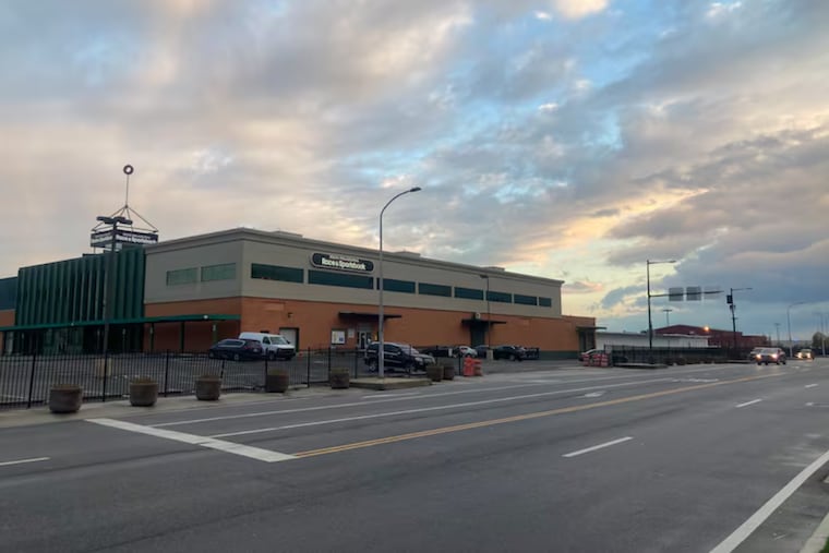 The former South Philadelphia Race & Sportsbook site that was slated to be replaced by a new mega development in the stadium district.