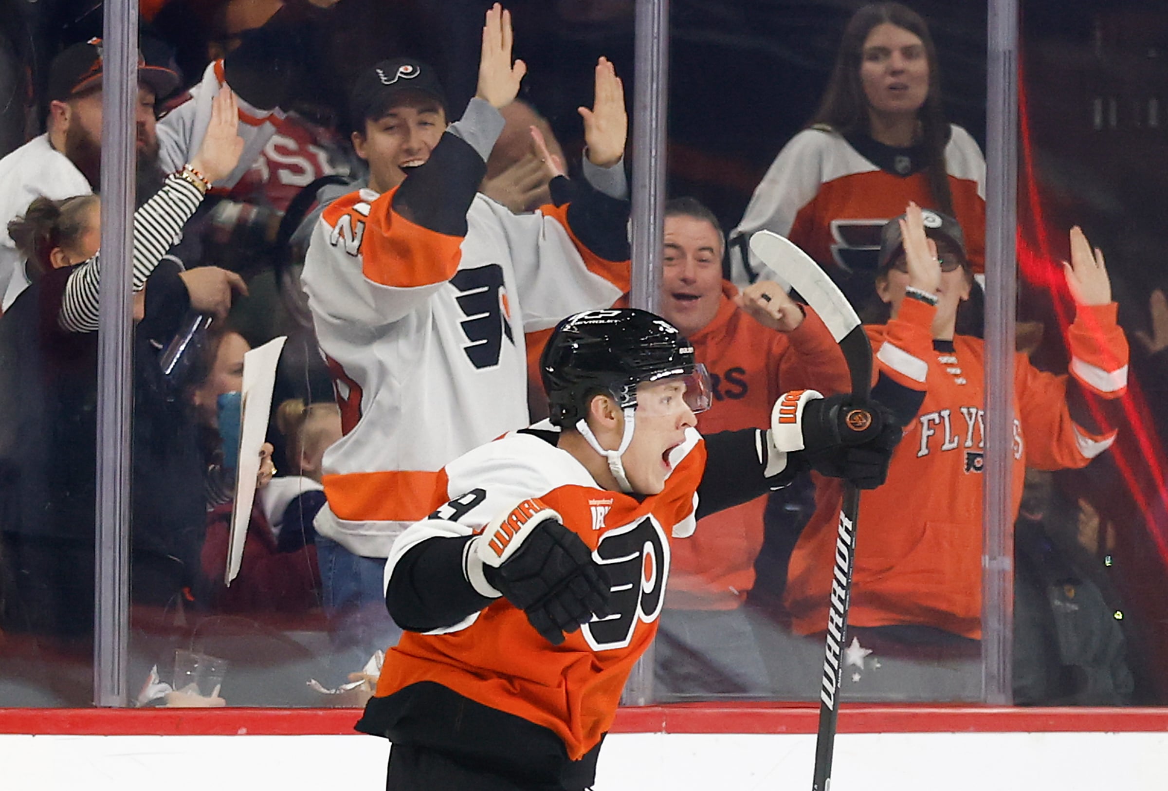Matvei Michkov scores twice, including a power-play goal in Flyers’ 3-2 win over Avalanche