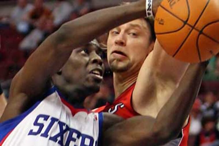 Jrue Holiday and the Sixers take on Chris Paul and the Hornets today. (Steven M. Falk/Staff Photographer)