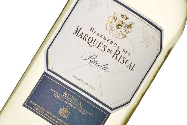 Rueda Herederos de Marqués de Riscal. Rueda is turning heads with its sleek, citrusy wines featuring the local verdejo grape. (Courtesy photo)