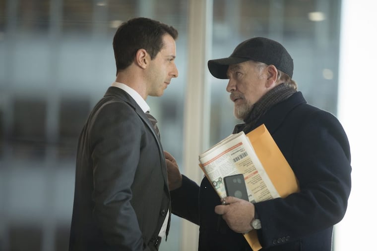 Jeremy Strong and Brian Cox play a son and father who go head to head for control of a vast media conglomerate in the HBO drama “Succession,” which premieres Sunday
