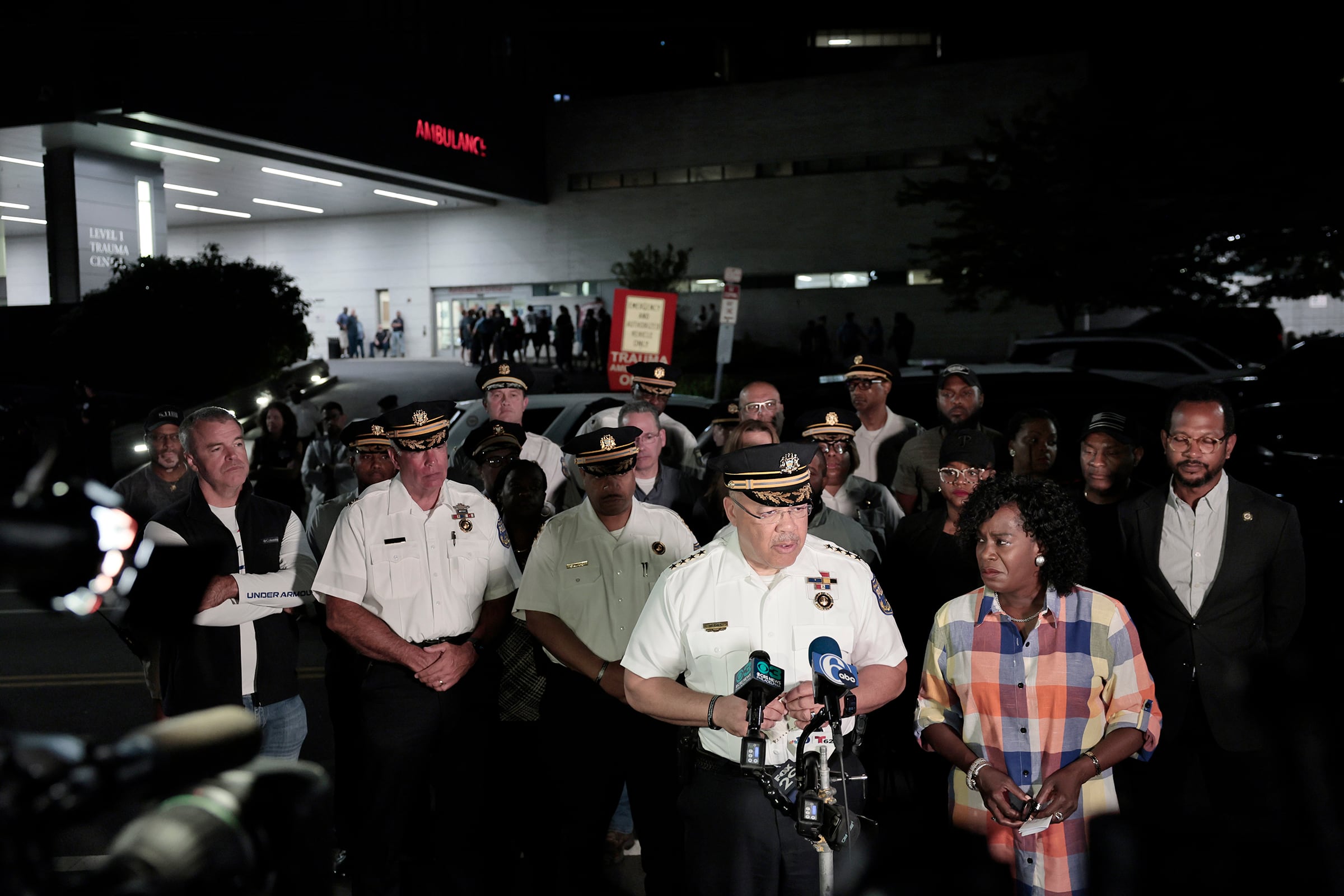 3 Philadelphia police officers stable after being shot late Saturday, alleged shooter dead